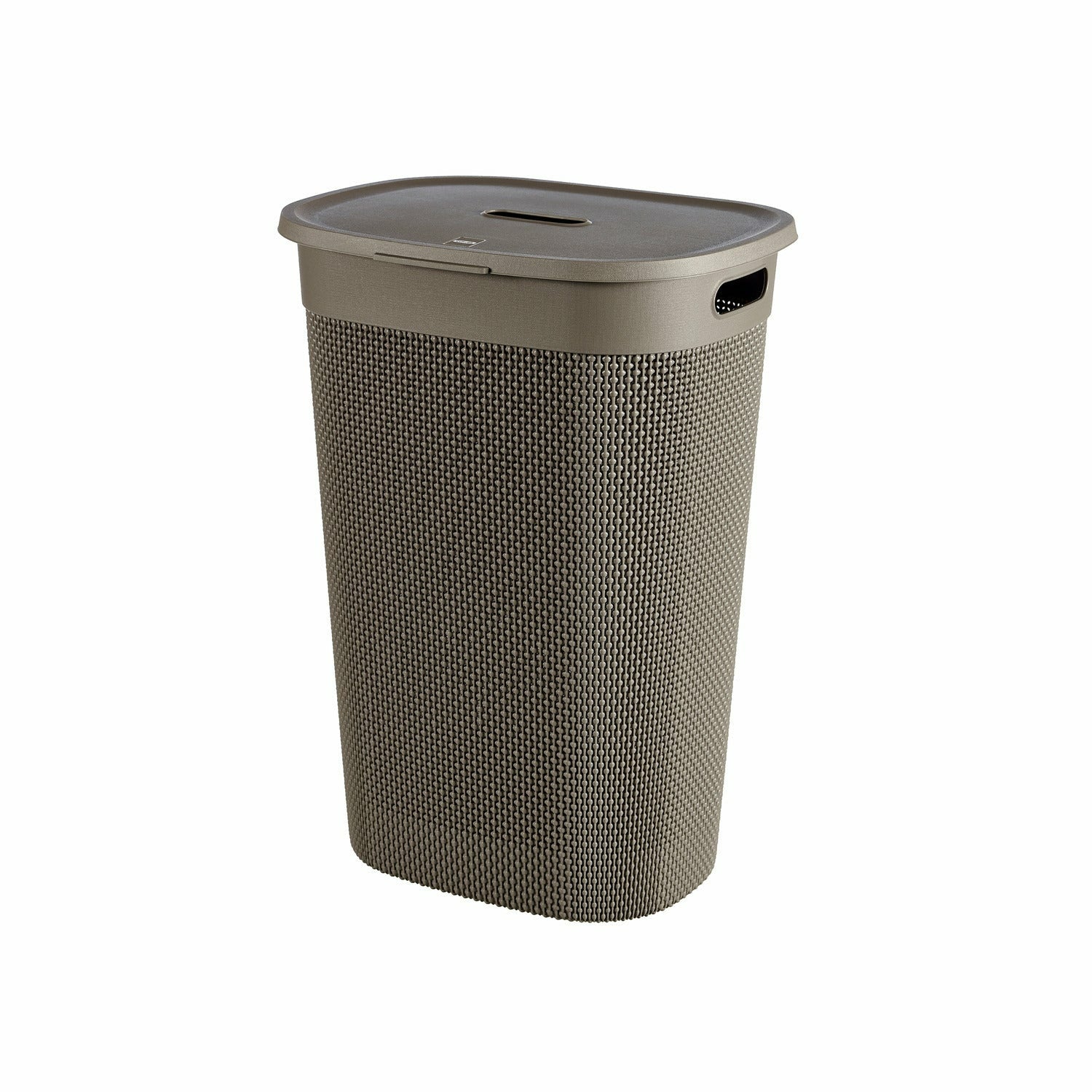 CURVER - Portabiancheria cappuccino Filo 55 litri - h61x35x44 cm